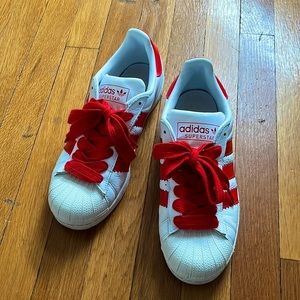 Limited Edition “Fat Stripe” Adidas Shell-top Superstars